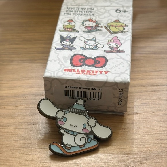 Loungefly Other - LoungeFly x Sanrio Hello Kitty and Friends Blind Box Pin - Skiing Cinnamoroll